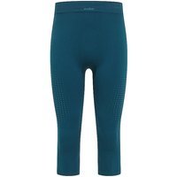 ODLO Collant de sous-vêtement Performance Warm 3/4 pour homme pétrole | S