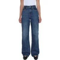 Jeans Straight délavé sombre rétro femme Dr. Denim Echo