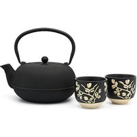 BREDEMEIJER Set à thé Sichuan 3 pièces 1l fonte/noir noir