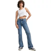 Jeans slim évasé taille mi-haute femme Superdry