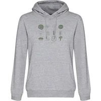 Sweatshirt à capuche femme Greenbomb Bike Mushrooms 2 Chipper