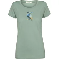 T-shirt femme Greenbomb Bird Look Loves