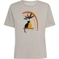 T-shirt femme Greenbomb Cat Vase Nova