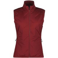 RUKKA Gilet de course Merjala pour femme rouge foncé | 34