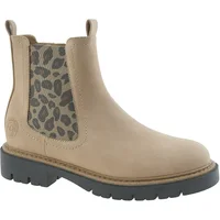 Bottines aspect cuir avec détail léopard femme s.Oliver Chelsea