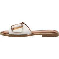 Sandales aspect cuir avec détail bijou femme s.Oliver