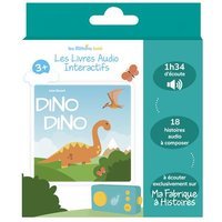 Livre audio interactif Lunii pour Ma Fabrique à Histoires Dino Dino