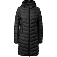 Manteau légèrement matelassé à capuche femme QS