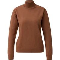 Pull en viscose mélangée avec col montant femme QS