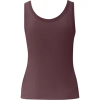 Top ajusté avec bordure en mesh femme QS
