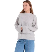 Pull col rond en maille coupe ample femme Norr Halli