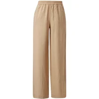 Pantalon wide leg structuré avec taille élastique et poches latérales femme s.Oliver