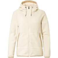 VAUDE Veste polaire à capuche Manukau II pour femme crème | 36