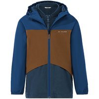 VAUDE Veste de randonnée 3en1 à capuche Escape pour enfant bleu marine | 122-128