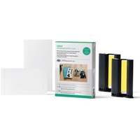 Pack stickers et photos Cricut StickerPix Print + Cut™ 72 feuilles Blanc + 36 feuilles photo Blanc + 2 recharges d'encre Blanc
