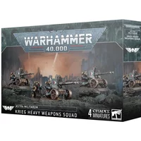 Figurine Games Workshop Warhammer 40k - Astra Militarum Escouade d'Armes Lourdes de Krieg (x4)
