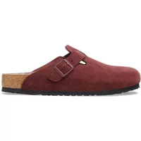 Sandales Birkenstock Boston BS Suede Leather Zifandel