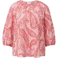 Blouse texturée à coupe décontractée avec fronces et manches raglan femme s.Oliver