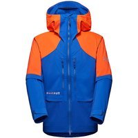 MAMMUT Veste softshell de randonnée pour homme Eiger Nordwand Pro Hoodie bleu | L
