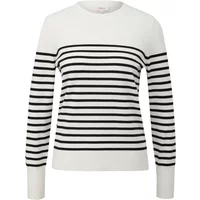Pull rayé en viscose mélangée femme s.Oliver