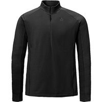 SCHÖFFEL Sous-pull zippé pour homme Style Energio noir | 48