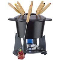 SPRING Fondue en fonte Grenoble (Noir Mat) noir