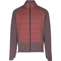 ON Veste de running homme Weather Hybrid Run rouge foncé | S