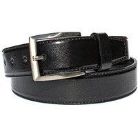 LUISE STEINER Ceinture en cuir noir | 85