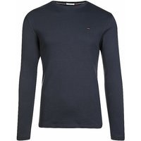 TOMMY JEANS T-shirt à manches longues Coupe slim bleu marine | M