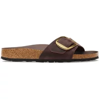 Sandales cuir femme Birkenstock Madrid Big Buckle Oiled