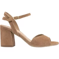 Sandales à talon bloc cuir suédé femme Ryłko Tara