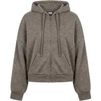 Sweatshirt à capuche full zip femme Urban Classics Soft