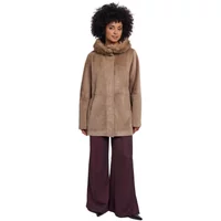 Manteau à capuche amovible femme Rino & Pelle Mans