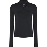T-shirt manches longues à col montant demi-zip femme Girlfriend Collective Reset