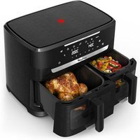 Air Fryer Moulinex Dual XXL Genius EZ9478F0 11L Noir