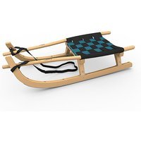 KATHREIN Luge de randonnée monoplace avec siège à sangle (pour 1 personne) noir
