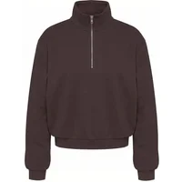 Sweatshirt loose 1/2 zip femme Urban Classics Troyer