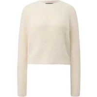 Pull col rond duveteux et très doux femme QS