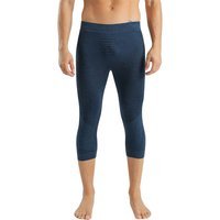 UYN Sous-pantalon Homme Fusyon Biotech Medium Merino 3/4 bleu marine | S/M