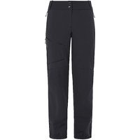 VAUDE Pantalon de randonnée softshell hybride Larice V pour femme noir | 34