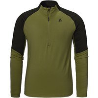 SCHÖFFEL Sous-pull zippé homme Style Safoon olive | 48