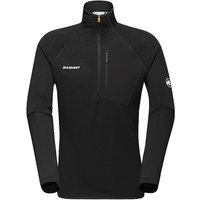 MAMMUT T-shirt zippé de randonnée pour hommes Aenergy Light ML Half Zip noir | S