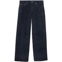 Pantalon en velours côtelé large femme Superdry