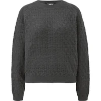 Pull raglan très doux à structure tricotée marquée femme QS
