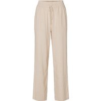 SELECTED FEMME Pantalon en lin coupe jogging SLFVIVA-GULIA beige | 34