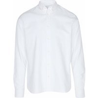 KNOWLEDGE COTTON APPAREL Chemise Regular Fit HARALD blanc | S