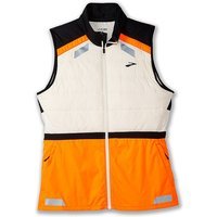 BROOKS Veste de course isolée Run Visible 2.0 pour femme blanc | XS