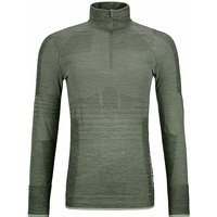 ORTOVOX Haut zippé fonctionnel 230 Competition pour femme vert foncé | XS