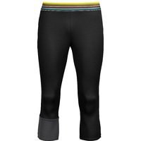 ORTOVOX Pantalon de sous-vêtement pour homme Fleece Light 3/4 noir | XXL