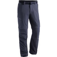 MAIER SPORTS Pantalon de randonnée pour homme Tajo2 ZipOff bleu marine | 56